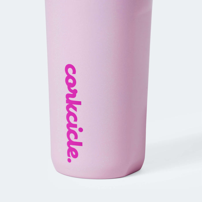 Corkcicle Kids Insulated Water Bottle WIth Straw, Stainless Steel, Cotton  Candy, Holds 12 oz